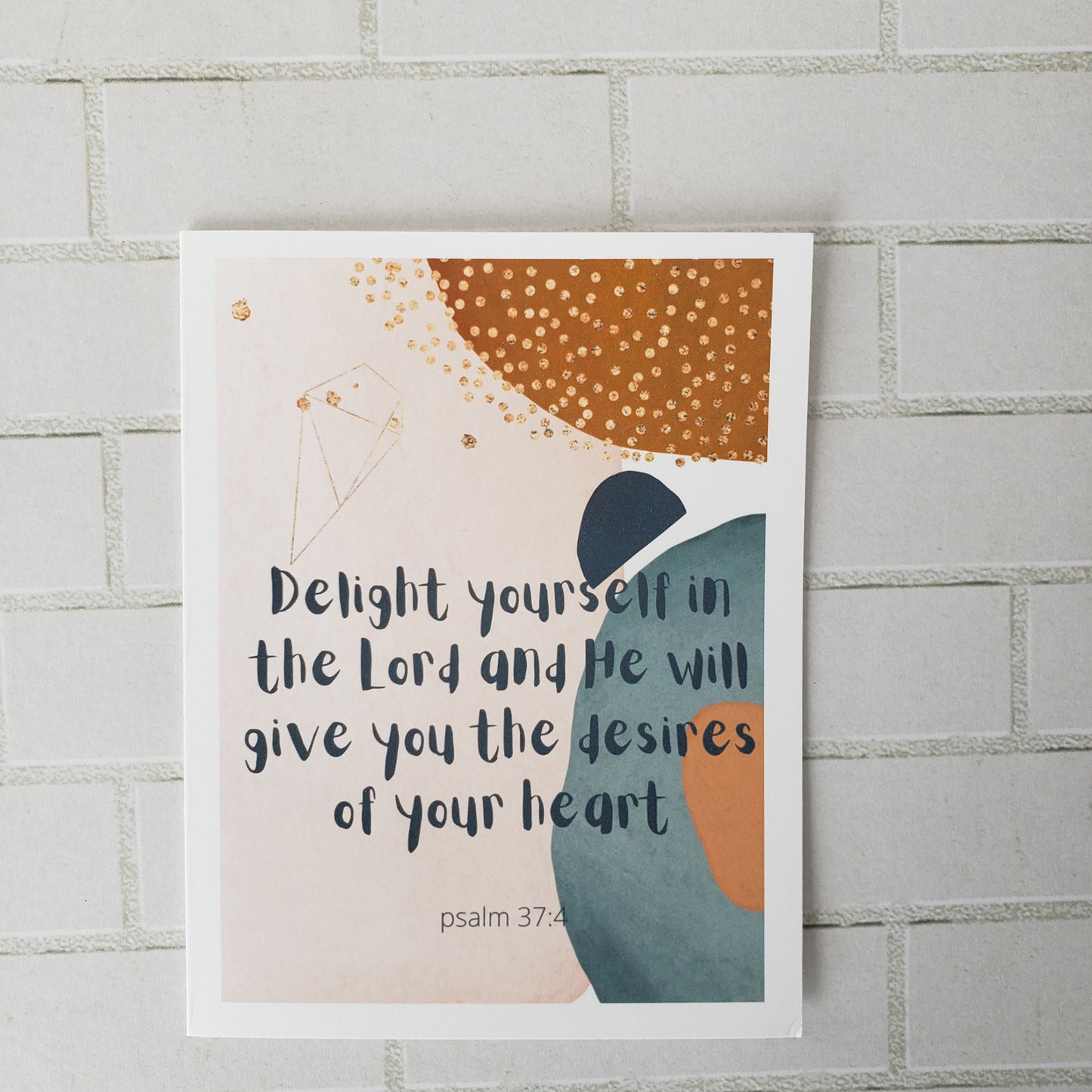 Scripture Greeting Cards In Modern Abstract Design