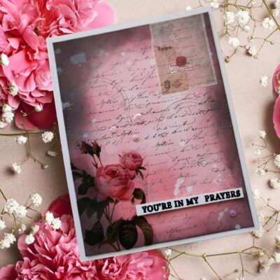 Mixed Media Greeting Card