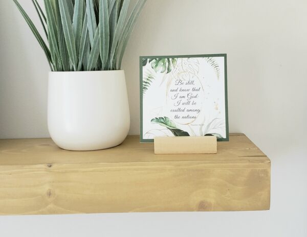 Scripture Memory Display Cards w/Stand