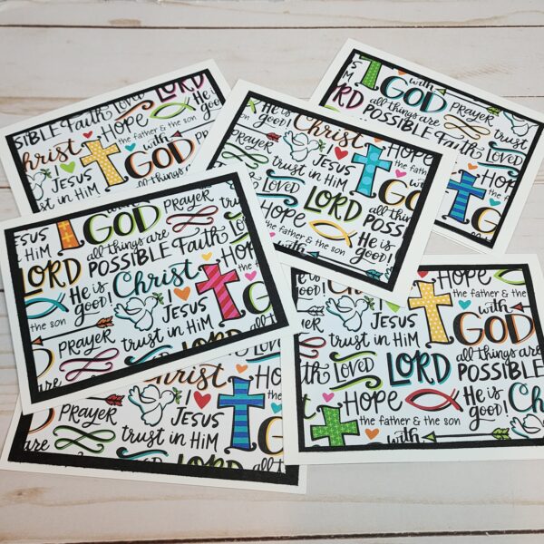 Christian Notecard Seet
