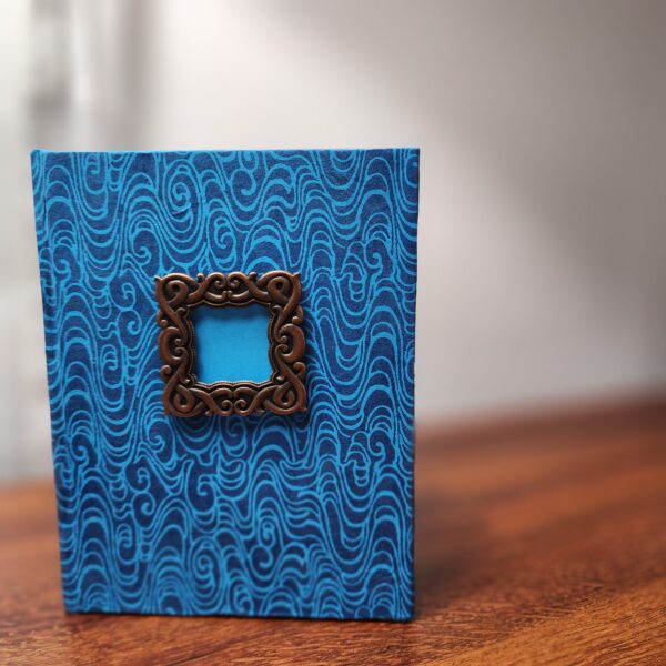 Hand Made Blue Journal