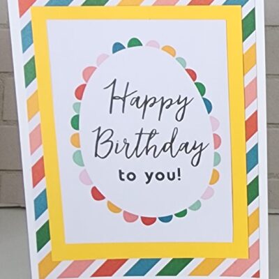 Handmade Birthday Card