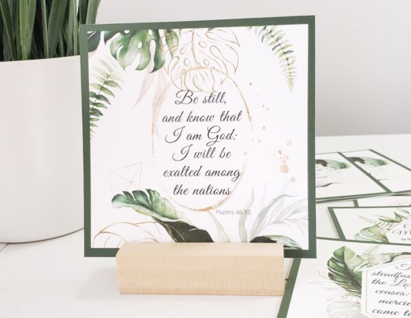 Scripture Memory Display Cards w/Stand - Image 2