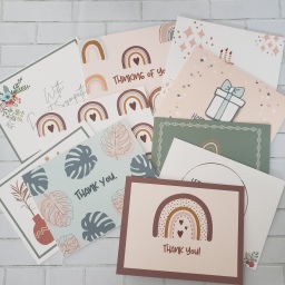 Boho Inspirational Greeting Cards, Encouragement Cards, Set of 10
